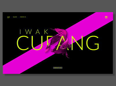 IWAK CUPANG adobephotoshop design flat freelance designer simple design ui ui dashboard uidesign uidesigner ux design