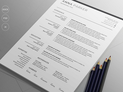 Resume/CV black cv design clean resume creative resume curriculum vitae cv design diy resume docx editable resume elegant resume female resume infographic resume minimal modern resume photoshop resume printable resume professional resume resume template word word resume