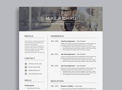 Resume Set black cv design clean resume creative resume curriculum vitae cv design diy resume docx editable resume elegant resume female resume infographic resume minimal modern resume photoshop resume printable resume professional resume resume template word word resume