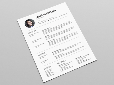 Resume Template / CV