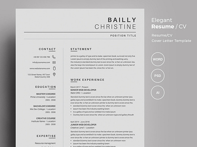 Resume/CV