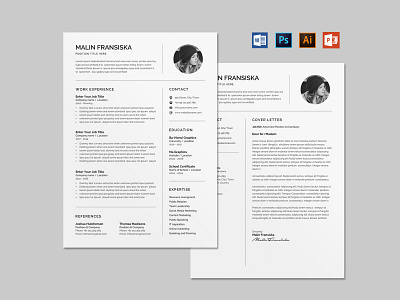 Resume 2 page a4 clean cv design elegant resume female resume infographic letter minimalist modern professional resume resume clean resume cv resume design resume infographic resume pages resume professional resume word