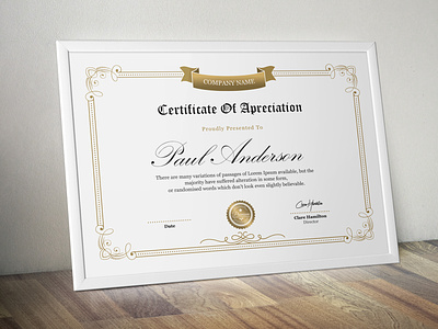 Certificate multipurpose certificates