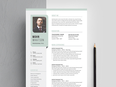 Resume/CV doc resume