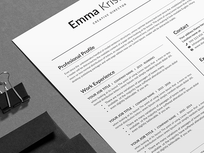 Resume CV Template