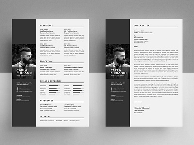 Resume/CV black cv design clean resume creative resume curriculum vitae cv design diy resume docx editable resume elegant resume female resume infographic resume minimal modern resume photoshop resume printable resume professional resume resume template resumecv template word word resume