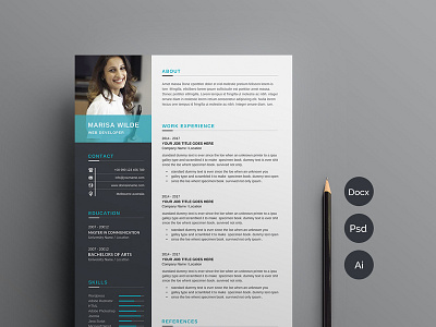 Resume/CV black cv design clean resume creative resume curriculum vitae cv design diy resume docx editable resume elegant resume female resume infographic resume minimal modern resume photoshop resume printable resume professional resume resume template resumecv template word word resume