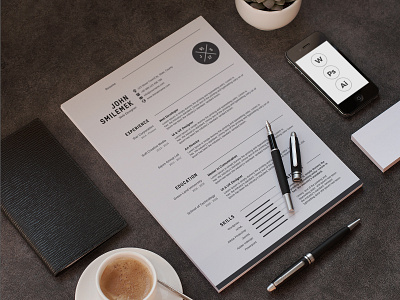 Resume/CV 2 page resume a4 black bright career clean clean cv clean resume cover letter creative creative resume curriculum vitae cv cv design cv resume design docx editable elegant elegant resume