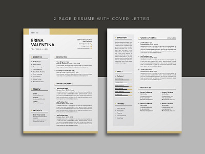 Dribble Screenshot 2 page 3 page a4 clean cv design elegant elegant resume female female resume feminine infographic letter minimalist modern modern resume portfolio professional resume resume clean