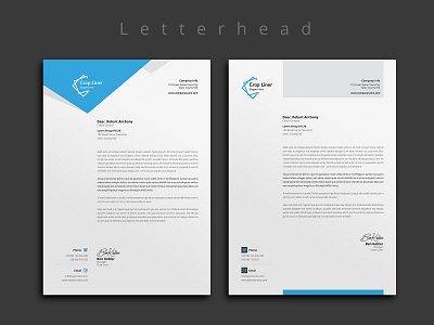 Letterhead a4 brand branding business business letterhead clean colorful corporate corporate identity creative design docx elegant envelope folder ipad letterhead logo minimalist mockup