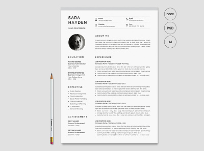 Resume black cv design clean resume creative resume curriculum vitae cv design diy resume docx editable resume elegant resume female resume infographic resume minimal modern resume photoshop resume printable resume professional resume resume template word word resume