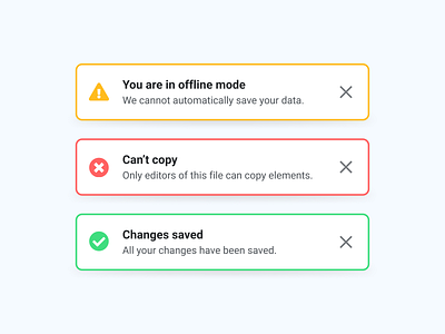 Figma Flash Messages alert challenge clean daily ui design error figma flash flat message notification success toast ui ui design uiux user inteface ux visual design web