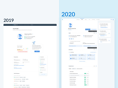 Triplebyte Candidate Profile update coming soon! 2d candidate design hiring layout product product design profile recruiting renewal responsive software engineer ui ux