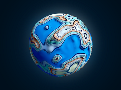 tiny planet 3d earth planet procedural sky space tiny