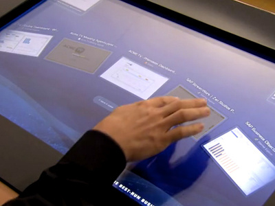 SAP Tradeshow Demo App animation app design sap sapphire touch screen ui
