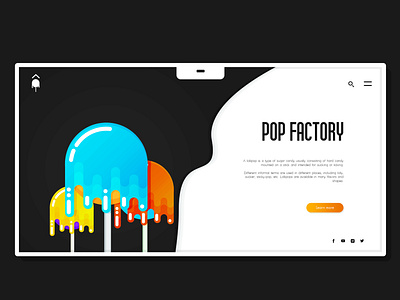 Lollipop User interface Design | DP behance branding colors design dribbble flat graphic design illustrator inspiration logo lollipop photoshop portfolio ui ux vector web webdesign webdesigner website
