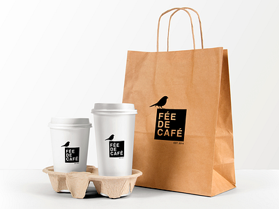 FEE DE CAFE / Logo and identity restyling. For local brand