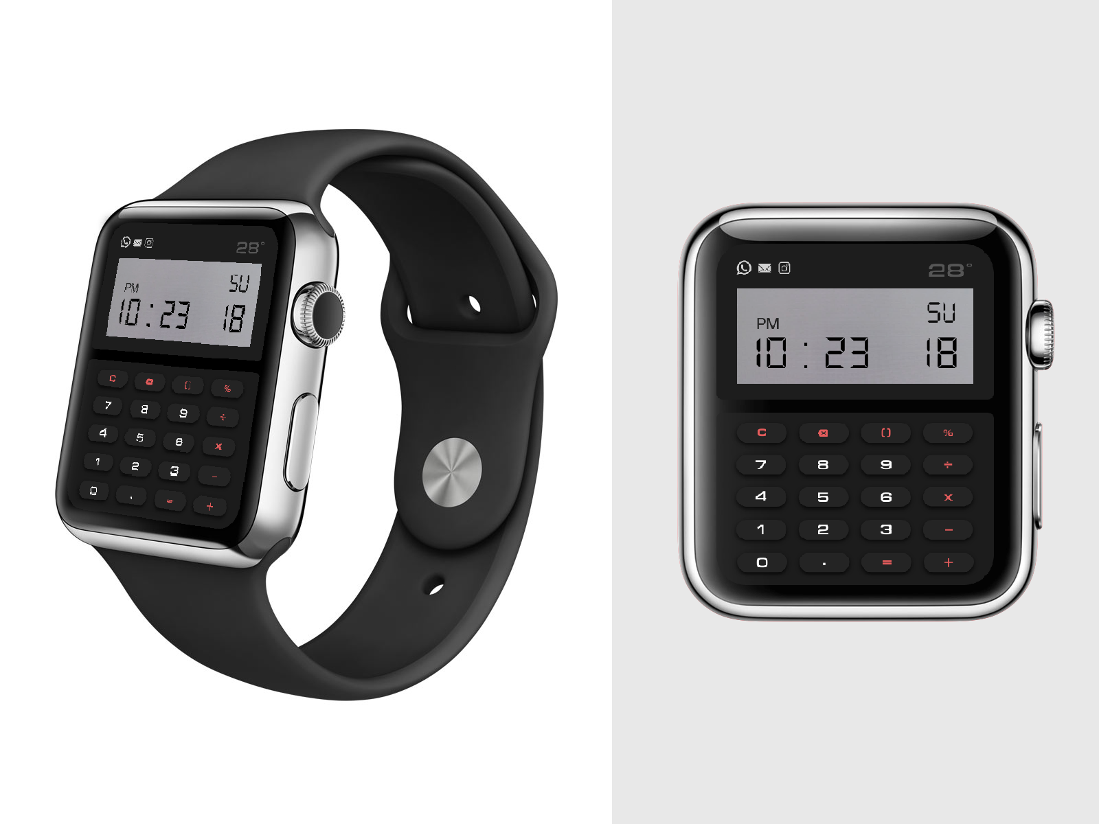 casio watch face apple watch