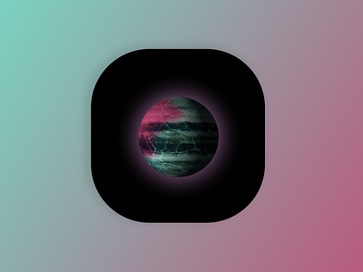App Icon Design app dailyui dailyui 005 game icon icon logo planet ui uidesign