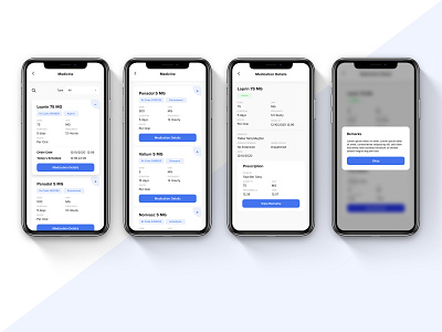 Hospital System App ecommerce ios ui uidesign