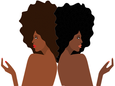 Afrolistic afro america americana amexem illustraion illustration art illustrations illustrator latin america latina moorish progress sister sisterhood sisters
