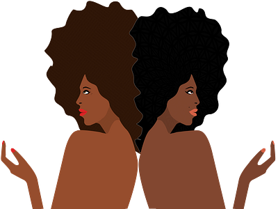 Afrolistic afro america americana amexem illustraion illustration art illustrations illustrator latin america latina moorish progress sister sisterhood sisters