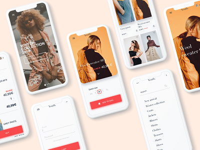 Mobile UI - Concept ecommerce