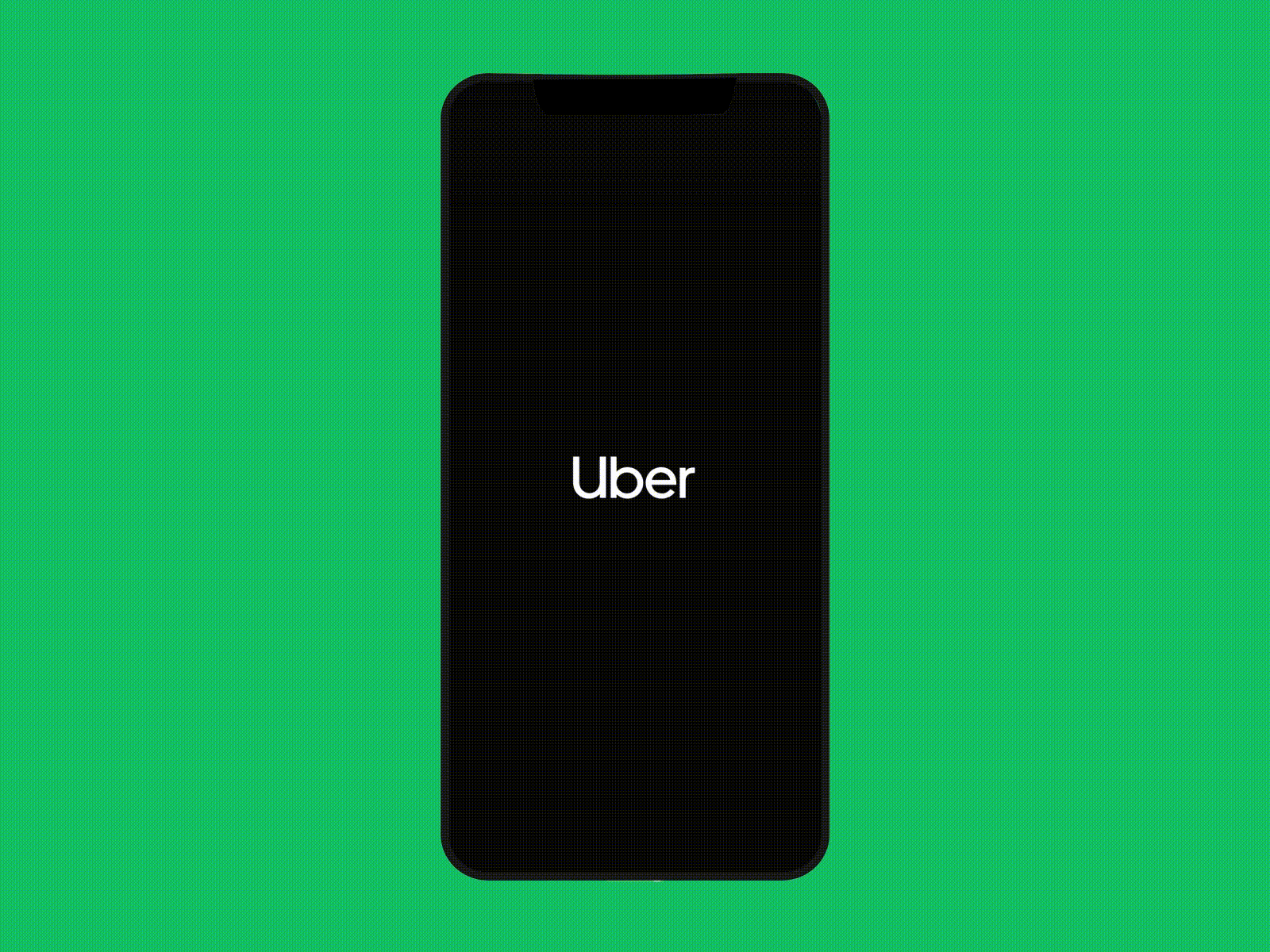 Uber App - Animation - UX/UI animation concept design prototype ui uidaily uidesign ux