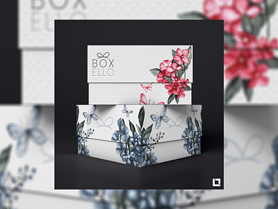 boxello box box boxello branding print