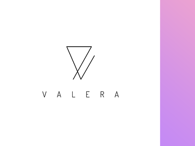 valera logo branding illustration letter logo logodesign logos v