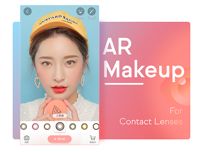 AR Makeup for Contact Lenses