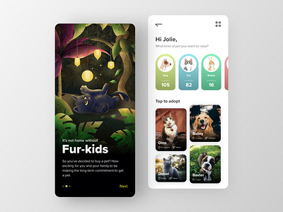 Pet adoption app