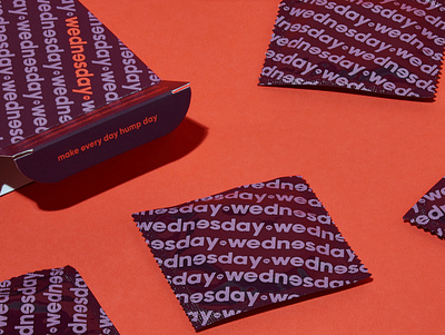 Wednesday Co branding condom design diversity humpday illustration packagedesign