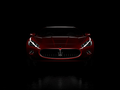 Maserati 3D 3d 3dsmax granturismo lightening maserati vray