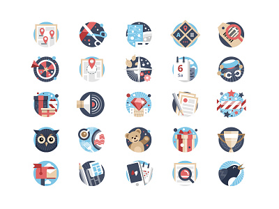 Icons icons illustration minimal vector