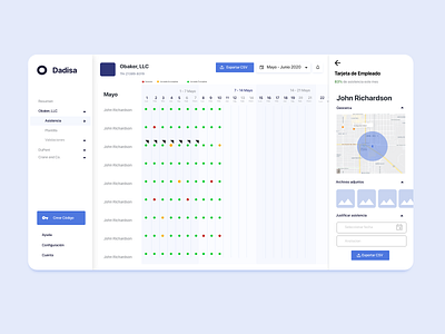 Logtime Back office adobe xd app dashboard dashboard design dashboard ui design prototype ui ux