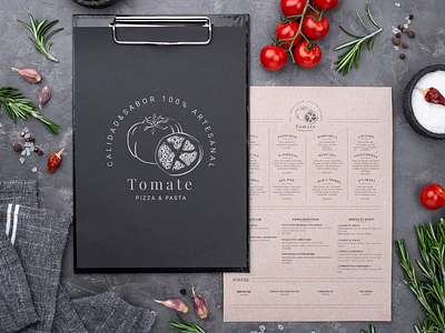 Tomate Pizza & Pasta Menu