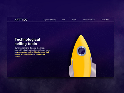 ARTTI.CO UX/UI Concept