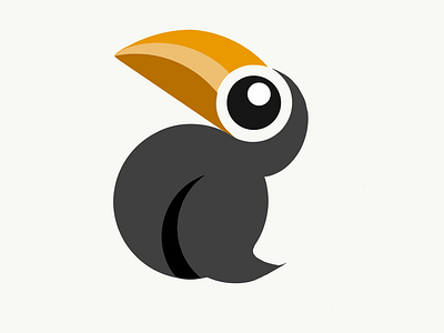 Midnight Illustration - Toucan adobe illustrator bird illustration ipad art ipad pro vector