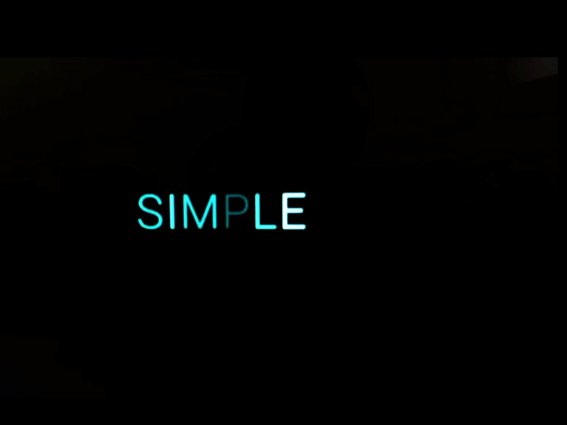 Simplecom Logo Animation ae after animate animation branding effects iot logo motion