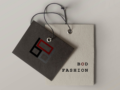 Bod Label design fashion typography