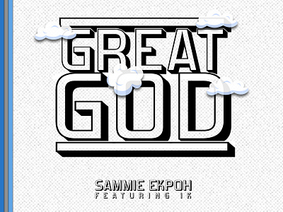 Great God cover art music typography