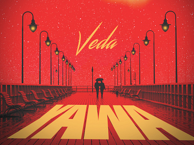 Veda - YAWA cover art design music photography