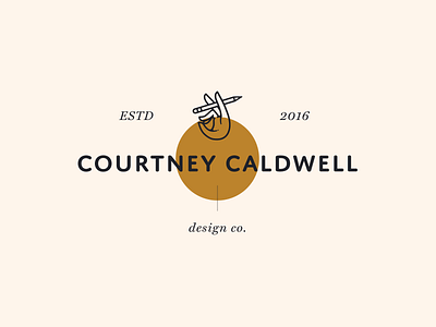Courtney Caldwell Design Co branding design graphicdesign hand icongraphy illustration linedrawing typography
