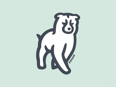 Sansa husky logo skillshare