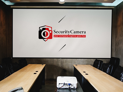 Security Camera logo Design camcorder camera capture coverage device digital electronic eye image images lens media photo photography photoshoot pixel professional protection recording security