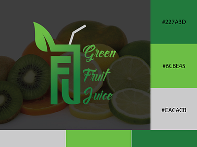Green Fruit Juice logo