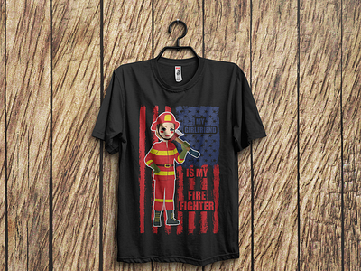 Firefighter T-Shirt Design