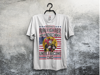 Firefighter T-Shirt Design