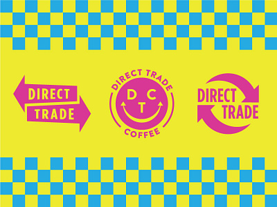 some silly marks cmyk coffee logo mark packaging print